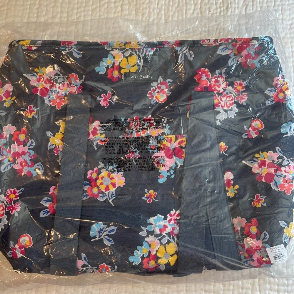 Vera Bradley Lighten Up Cooler Tote - Tossed Posies